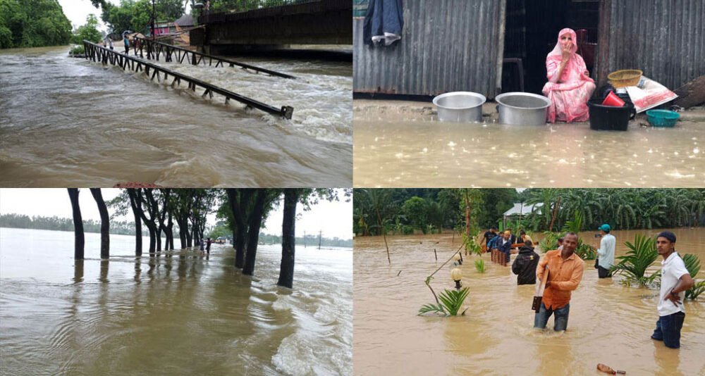 Nine districts affected by severe floods