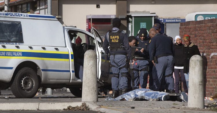 Nearly 6,200 murders in S.Africa over three months